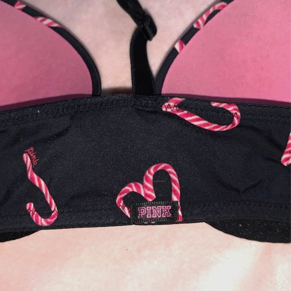 VS ❄️ PINK Christmas Wear Everywhere Tee - Back Bra NWT - Picture 2 of 3